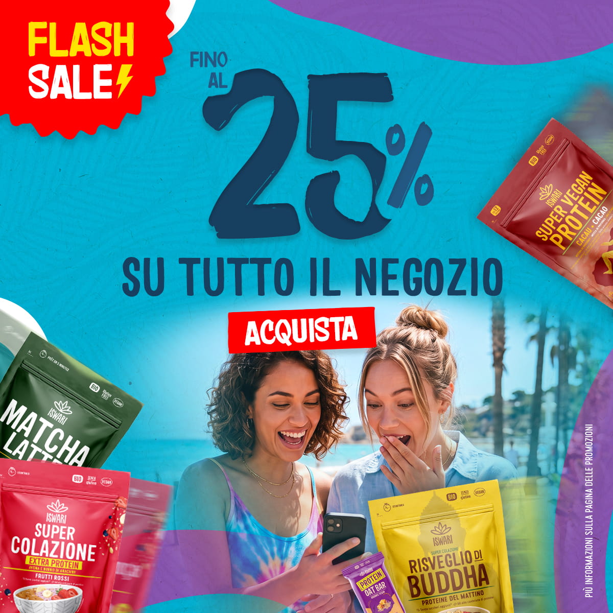 Saldi Flash! Fino al 25% di sconto